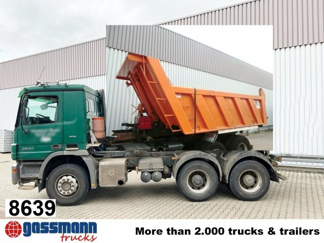 Mercedes-Benz Actros 2644/48 K 6x4, Stahlmulde ca. 14m³ - Fahrgestell LKW: das Bild 1 Mercedes-Benz Actros 2644/48 K 6x4, Stahlmulde ca. 14m³ - Fahrgestell LKW: das Bild 1