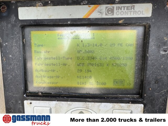 Mercedes-Benz Actros 3348 6x4, V8, Kroll Saug-/Spülwagen ca. - Kehrmaschine: das Bild 2 Mercedes-Benz Actros 3348 6x4, V8, Kroll Saug-/Spülwagen ca. - Kehrmaschine: das Bild 2