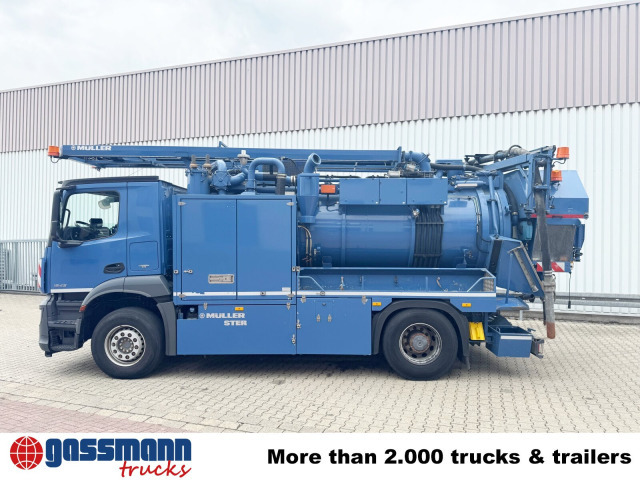Mercedes-Benz Arocs 1843 L 4x2, Müller Canalmaster ca. 8m³, - Kehrmaschine: das Bild 5 Mercedes-Benz Arocs 1843 L 4x2, Müller Canalmaster ca. 8m³, - Kehrmaschine: das Bild 5