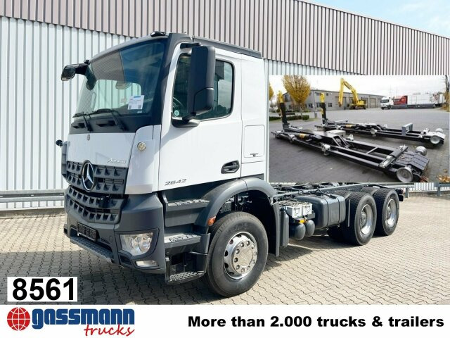 Mercedes-Benz Arocs 2642 K 6x4/33 , Retarder, Motorabtrieb - Abrollkipper: das Bild 1 Mercedes-Benz Arocs 2642 K 6x4/33 , Retarder, Motorabtrieb - Abrollkipper: das Bild 1