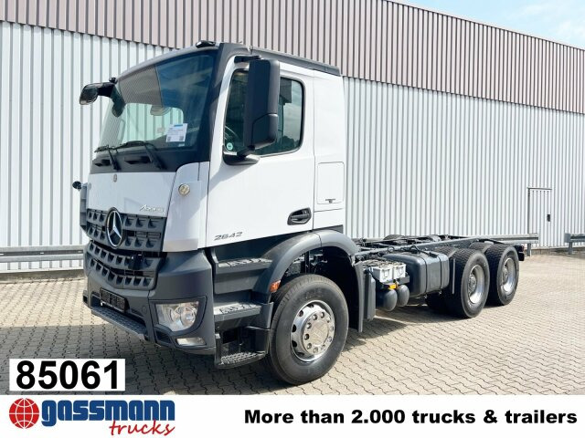 Mercedes-Benz Arocs 2642 K 6x4, Retarder, Motorabtrieb - Fahrgestell LKW: das Bild 1 Mercedes-Benz Arocs 2642 K 6x4, Retarder, Motorabtrieb - Fahrgestell LKW: das Bild 1