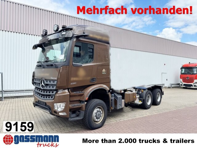 Mercedes-Benz Arocs 3351 LS 6x6, Grounder, MirrorCam, Navi - Fahrgestell LKW: das Bild 1 Mercedes-Benz Arocs 3351 LS 6x6, Grounder, MirrorCam, Navi - Fahrgestell LKW: das Bild 1