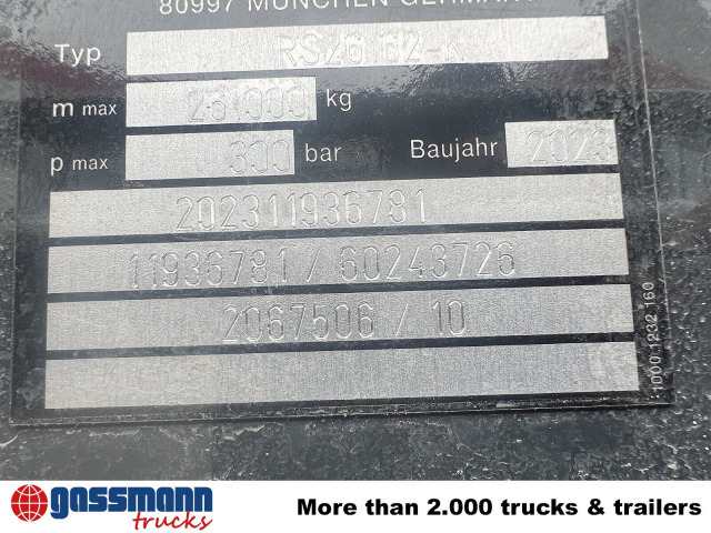 Mercedes-Benz Arocs 4142/48 8x4/4, Grounder, Meiller RS26 - Abrollkipper: das Bild 5 Mercedes-Benz Arocs 4142/48 8x4/4, Grounder, Meiller RS26 - Abrollkipper: das Bild 5