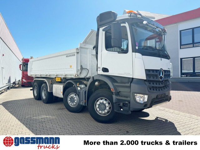 Kipper Mercedes-Benz Arocs 4142/48 K 8x4/4, Meiller Bordmatik links: das Bild 10