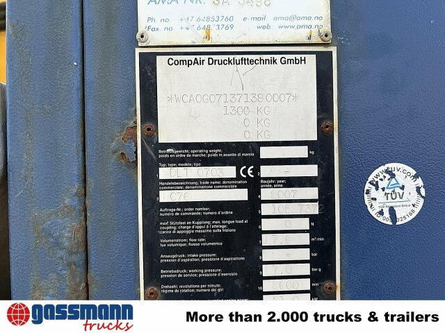 Mercedes-Benz Axor 1824 K 4x2, AMV Hubsteiger + Kompressor, - LKW mit Arbeitsbühne: das Bild 2 Mercedes-Benz Axor 1824 K 4x2, AMV Hubsteiger + Kompressor, - LKW mit Arbeitsbühne: das Bild 2