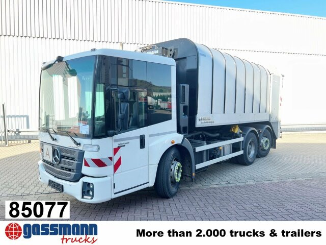 Mercedes-Benz Econic 2635 LL 6x2/4 NLA, Lenkachse, FAUN - Müllwagen: das Bild 1 Mercedes-Benz Econic 2635 LL 6x2/4 NLA, Lenkachse, FAUN - Müllwagen: das Bild 1