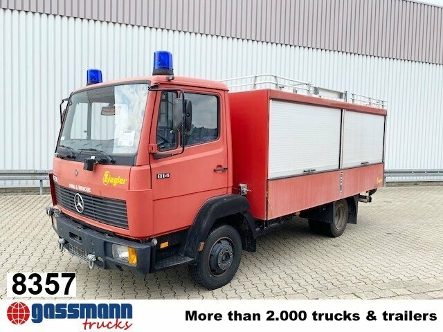 Mercedes-Benz LK 814 F 4x2, Ziegler RW1, 6-Zylinder Motor - Koffer LKW: das Bild 1 Mercedes-Benz LK 814 F 4x2, Ziegler RW1, 6-Zylinder Motor - Koffer LKW: das Bild 1