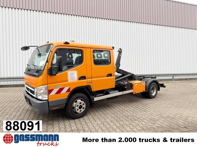 Mitsubishi Canter Fuso 7C18D 4x2 Doka, EEV, City-Abroller - Abrollkipper: das Bild 1 Mitsubishi Canter Fuso 7C18D 4x2 Doka, EEV, City-Abroller - Abrollkipper: das Bild 1