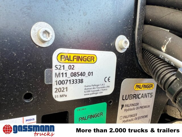 Palfinger Synchron S21 Abrollanlage, Knickarm - Hakenlift/ Absetzkipper System: das Bild 3 Palfinger Synchron S21 Abrollanlage, Knickarm - Hakenlift/ Absetzkipper System: das Bild 3