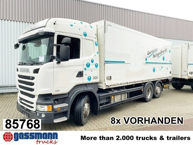 Scania R450 LB 6x2-4 Getränkekoffer, Retarder, - Koffer LKW: das Bild 1 Scania R450 LB 6x2-4 Getränkekoffer, Retarder, - Koffer LKW: das Bild 1