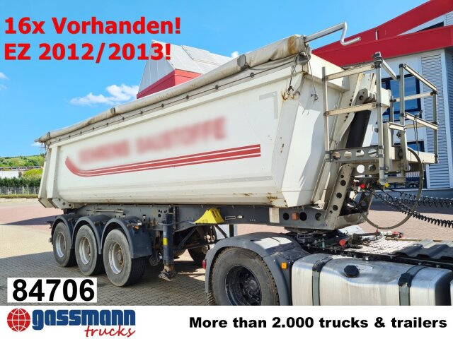 Schmitz Cargobull SKI 24 SL 7.2, Stahlmulde ca. 25m³, Liftachse - Kipper Auflieger: das Bild 1 Schmitz Cargobull SKI 24 SL 7.2, Stahlmulde ca. 25m³, Liftachse - Kipper Auflieger: das Bild 1