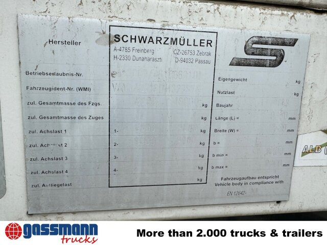 Schwarzmüller AZ 18 - Pritschenanhänger/ Plattformanhänger: das Bild 3 Schwarzmüller AZ 18 - Pritschenanhänger/ Plattformanhänger: das Bild 3