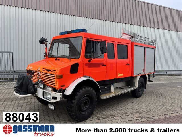 Unimog U 1300 L 4x4 Doka, LF8 - Krankenwagen: das Bild 1 Unimog U 1300 L 4x4 Doka, LF8 - Krankenwagen: das Bild 1