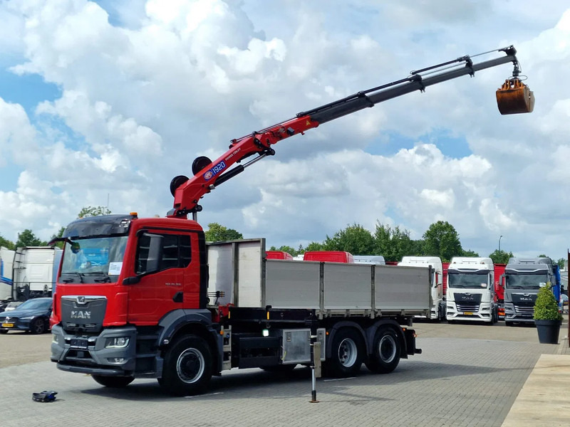 MAN TGS 26.360 6x4 Hydrodrive / Crane HMF1920K-RCS / 3 way tipper HMF / Low KM 110.700! - Autokran: das Bild 4 MAN TGS 26.360 6x4 Hydrodrive / Crane HMF1920K-RCS / 3 way tipper HMF / Low KM 110.700! - Autokran: das Bild 4