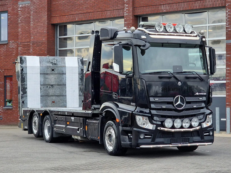 Mercedes-Benz Actros 2553 6x2 - Flabad hydraulic ramps/extension - Winch - Camera - Machine mover - Autotransporter LKW: das Bild 2 Mercedes-Benz Actros 2553 6x2 - Flabad hydraulic ramps/extension - Winch - Camera - Machine mover - Autotransporter LKW: das Bild 2