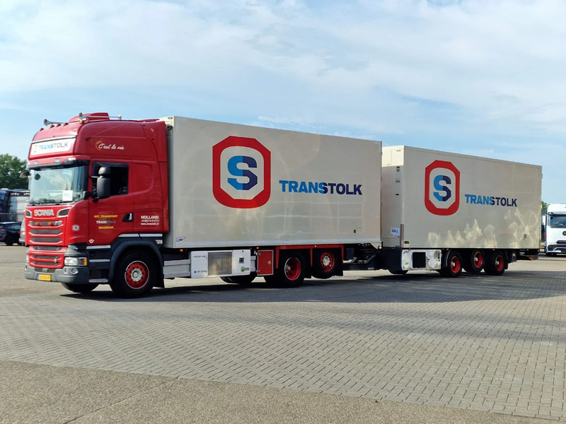 Scania R580 Topline 6x2*4 Frigo + Burg trailer - Retarder - Steering axle - Night clima - Kühlkoffer LKW: das Bild 3 Scania R580 Topline 6x2*4 Frigo + Burg trailer - Retarder - Steering axle - Night clima - Kühlkoffer LKW: das Bild 3