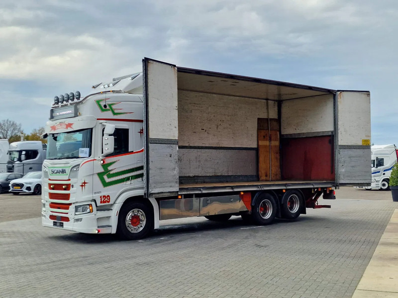 Scania R580 V8 NGS Highline 6x2 - Box with sidedoors - Loadlift - Retarder - Full air - 475 wb - Koffer LKW: das Bild 4 Scania R580 V8 NGS Highline 6x2 - Box with sidedoors - Loadlift - Retarder - Full air - 475 wb - Koffer LKW: das Bild 4