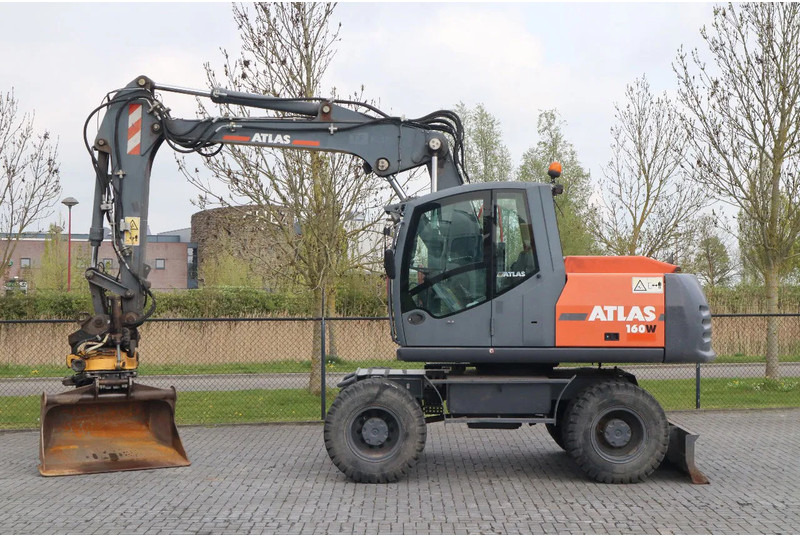 Atlas 160W | ROTOTILT | GRIPPER | BUCKET | DOZER BLADE - Mobilbagger: das Bild 1 Atlas 160W | ROTOTILT | GRIPPER | BUCKET | DOZER BLADE - Mobilbagger: das Bild 1