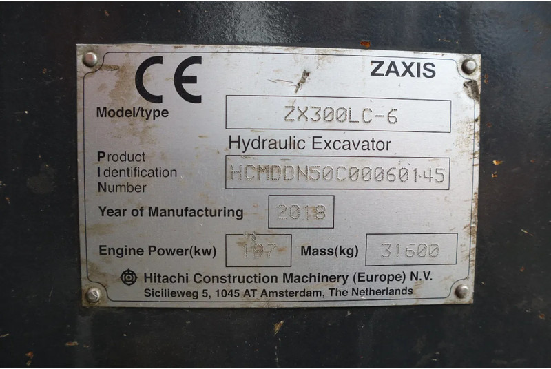 Kettenbagger Hitachi ZX300 LC-6 | ROTOTILT | BUCKET | GPS: das Bild 20