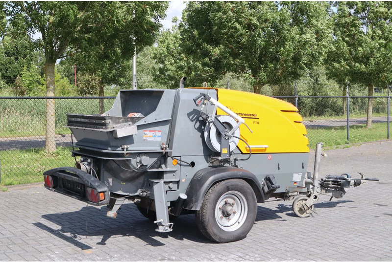 Putzmeister P718 TD | CONCRETE PUMP | LOW HOURS - Stationäre Betonpumpe: das Bild 3 Putzmeister P718 TD | CONCRETE PUMP | LOW HOURS - Stationäre Betonpumpe: das Bild 3