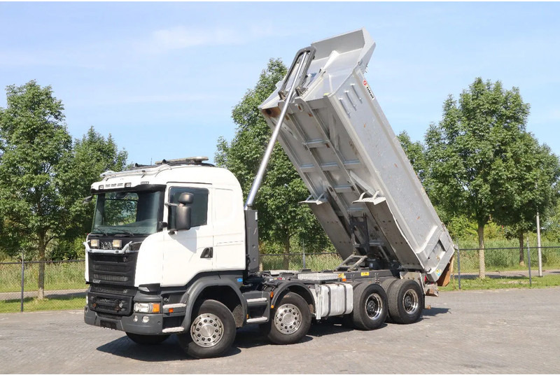 Scania R580 V8 | 8X4 | FULL STEEL | BIG AXLES | RETARDER | EURO 6 - Kipper: das Bild 1 Scania R580 V8 | 8X4 | FULL STEEL | BIG AXLES | RETARDER | EURO 6 - Kipper: das Bild 1