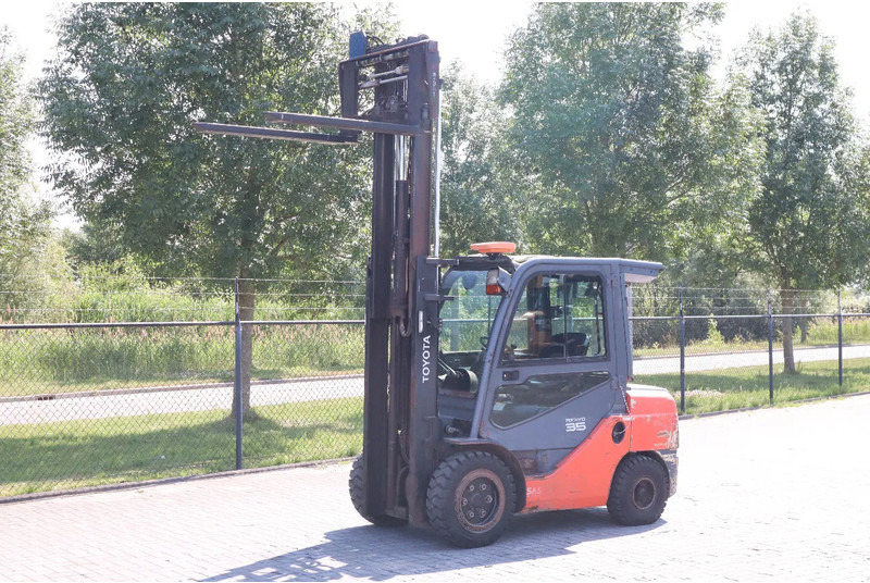 Dieselstapler Toyota 02-8FDJF35 | 3.5 TON | SIDESHIFT | DUPLEX: das Bild 8