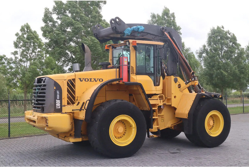 Radlader Volvo L180 F HL | HIGH-LIFT | LOG STACKER | HOLZ GRAPPLE: das Bild 6