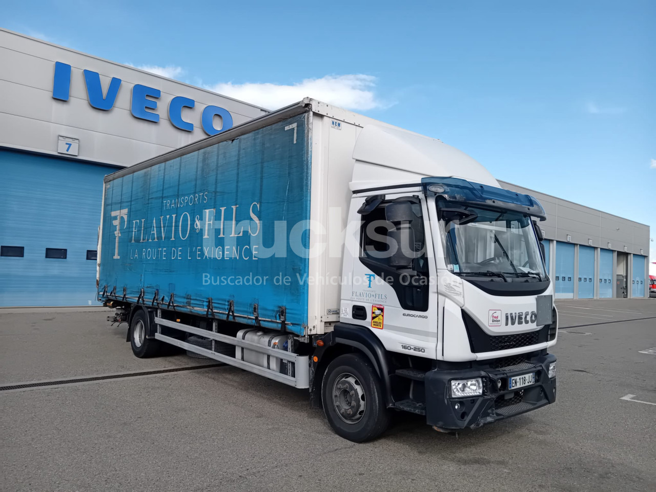 IVECO EUROCARGO ML160-250 - Plane LKW: das Bild 1 IVECO EUROCARGO ML160-250 - Plane LKW: das Bild 1