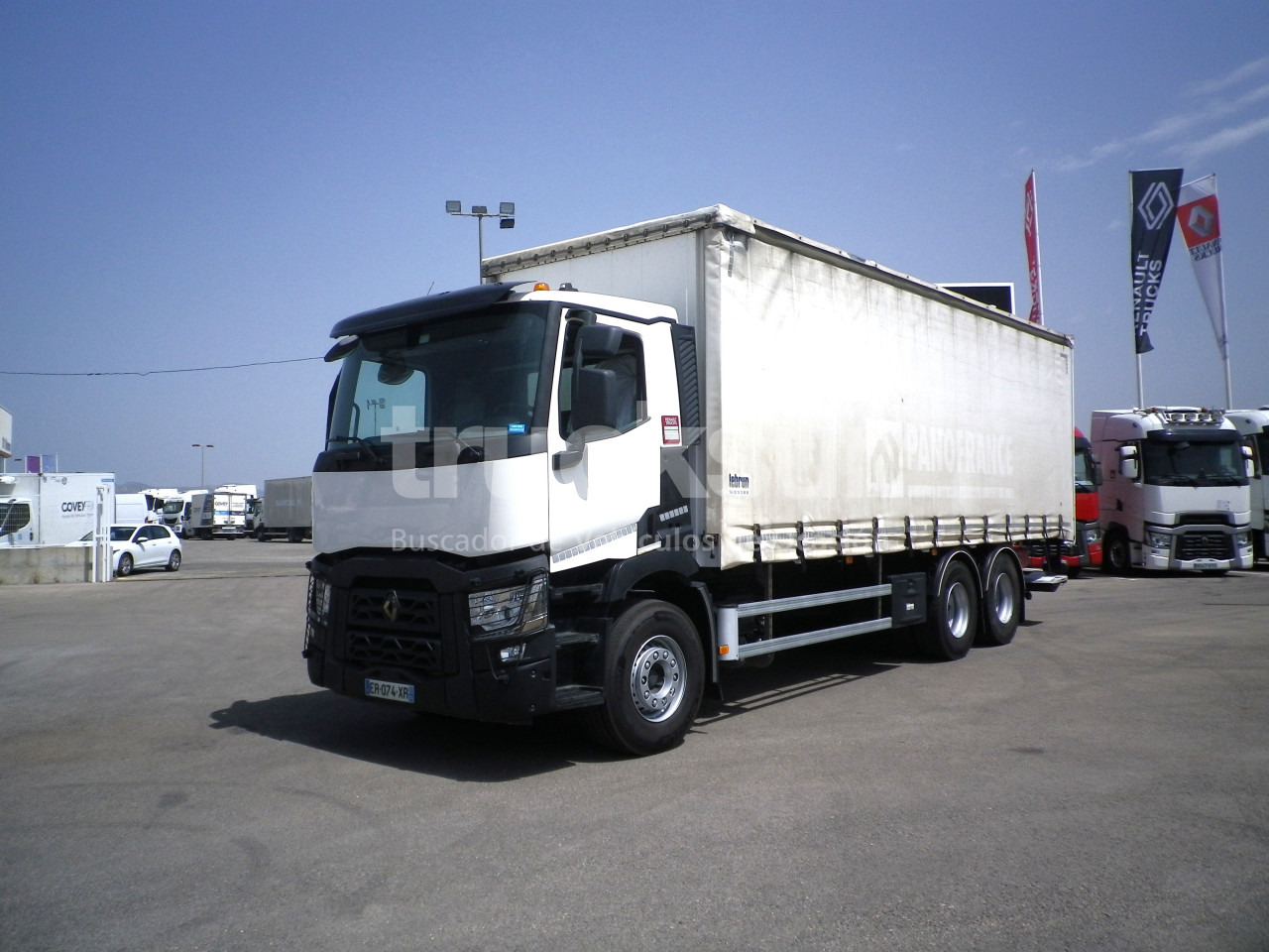 RENAULT C380.26 - Plane LKW: das Bild 1 RENAULT C380.26 - Plane LKW: das Bild 1