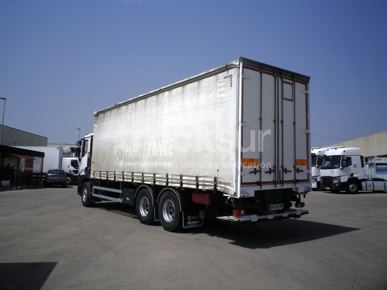 RENAULT C380.26 - Plane LKW: das Bild 5 RENAULT C380.26 - Plane LKW: das Bild 5