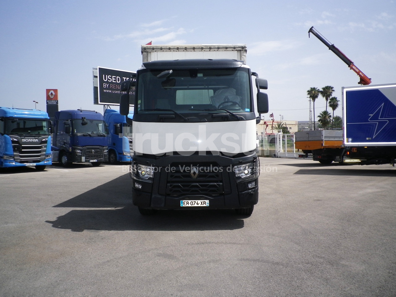 RENAULT C380.26 - Plane LKW: das Bild 3 RENAULT C380.26 - Plane LKW: das Bild 3