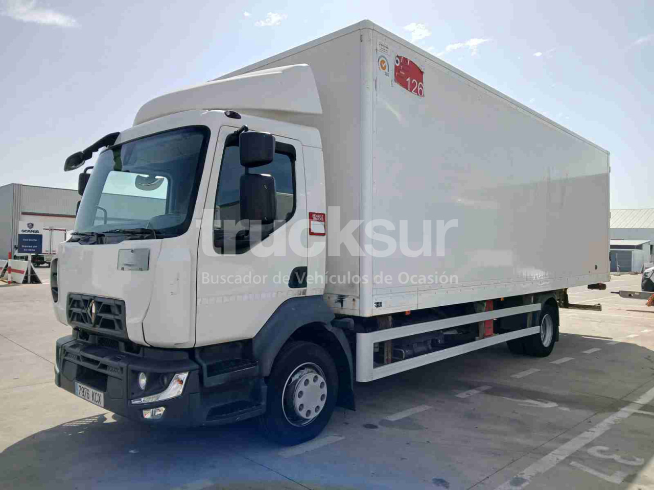 RENAULT D 12.240 - Koffer LKW: das Bild 1 RENAULT D 12.240 - Koffer LKW: das Bild 1