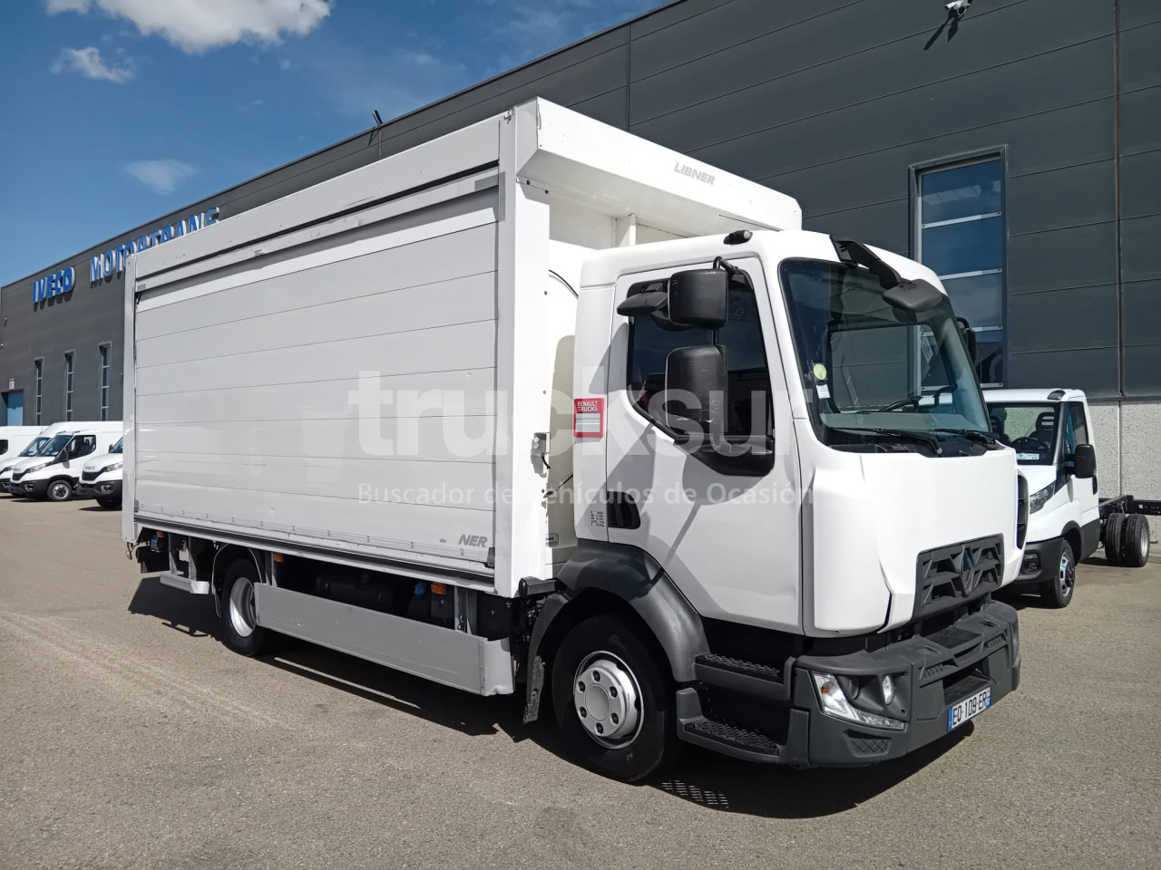 RENAULT D12.210 - Koffer LKW: das Bild 1 RENAULT D12.210 - Koffer LKW: das Bild 1