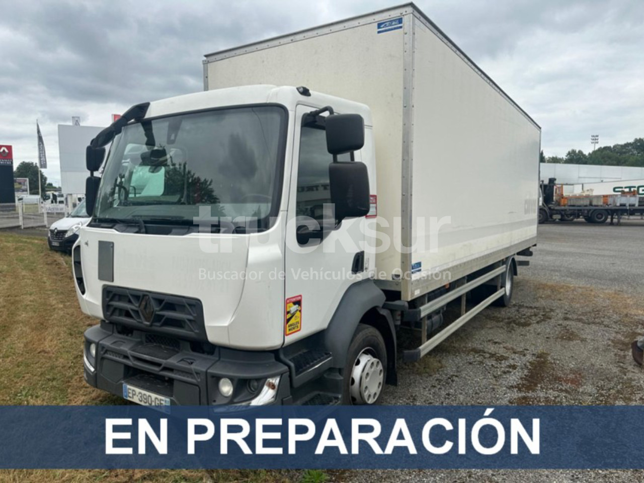 RENAULT D240.16 - Isotherm LKW: das Bild 1 RENAULT D240.16 - Isotherm LKW: das Bild 1