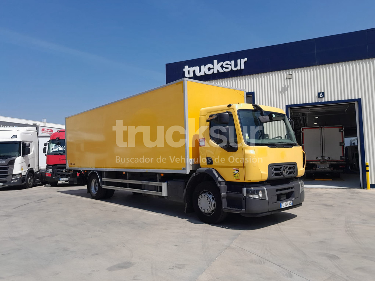 RENAULT D280.18 21P - Koffer LKW: das Bild 2 RENAULT D280.18 21P - Koffer LKW: das Bild 2