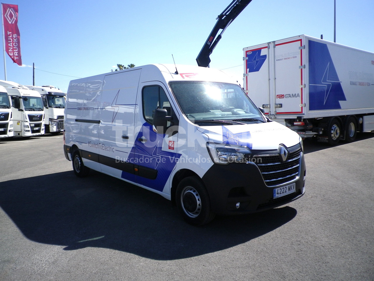 RENAULT MASTER E-TECH ELECTRICO 100% - Koffer Transporter: das Bild 2 RENAULT MASTER E-TECH ELECTRICO 100% - Koffer Transporter: das Bild 2