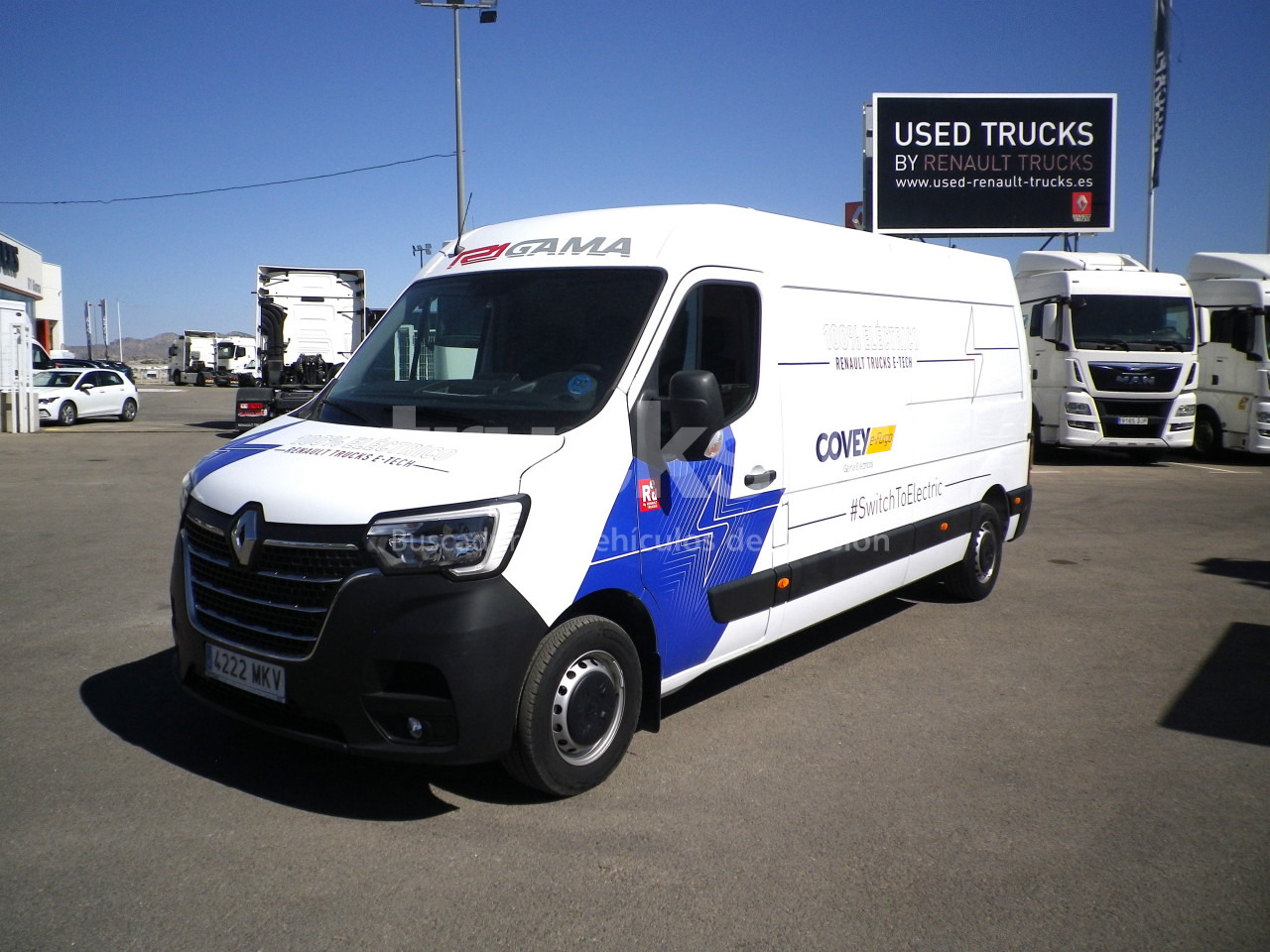 RENAULT MASTER E-TECH ELECTRICO 100% - Koffer Transporter: das Bild 1 RENAULT MASTER E-TECH ELECTRICO 100% - Koffer Transporter: das Bild 1