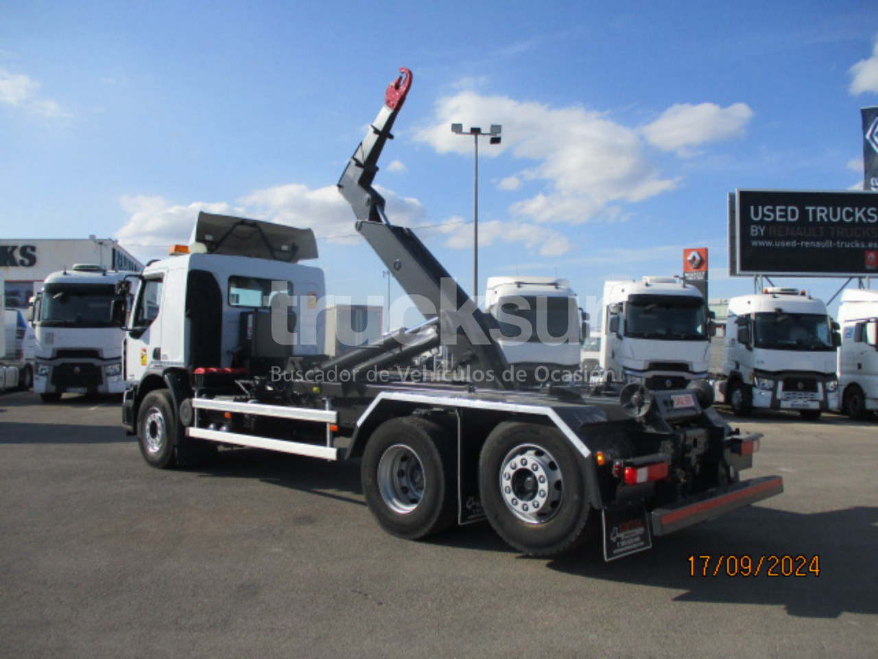 RENAULT PREMIUM 430.26 LANDER - Abrollkipper: das Bild 3 RENAULT PREMIUM 430.26 LANDER - Abrollkipper: das Bild 3
