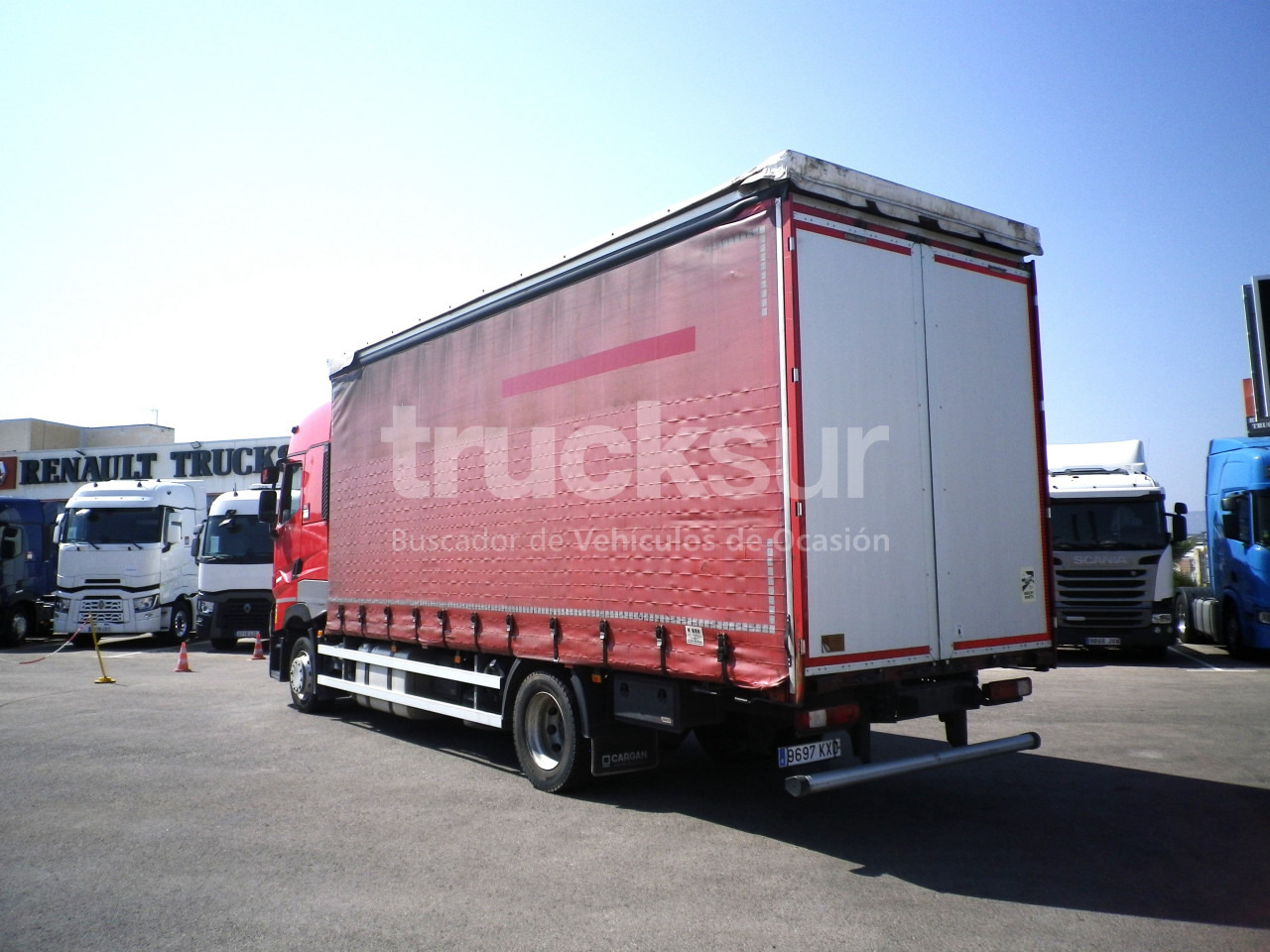 RENAULT T480 HIGH SLEEPER CAB - Plane LKW: das Bild 5 RENAULT T480 HIGH SLEEPER CAB - Plane LKW: das Bild 5