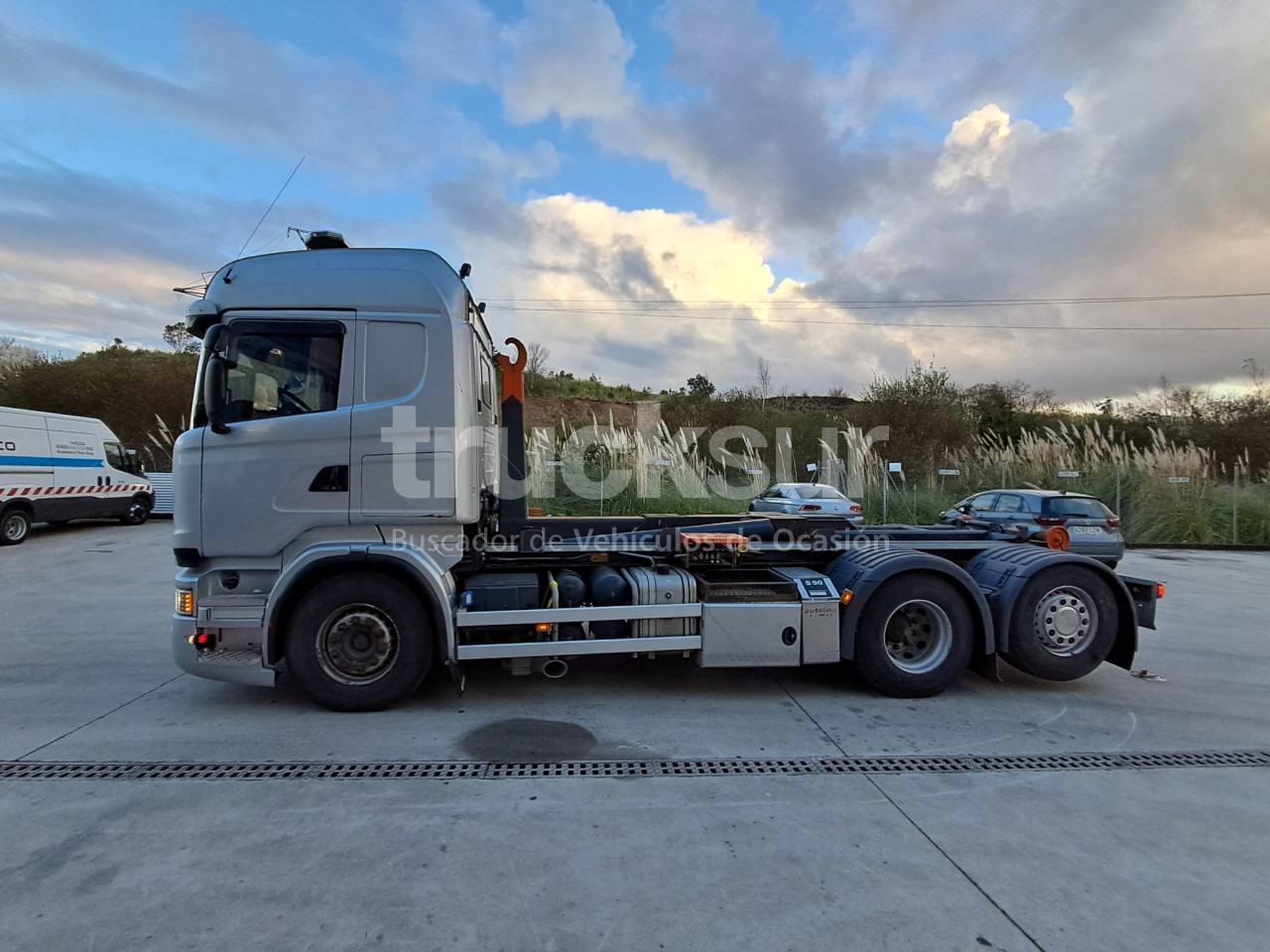 SCANIA R580.26 ejes 6x2*4 - Abrollkipper: das Bild 5 SCANIA R580.26 ejes 6x2*4 - Abrollkipper: das Bild 5