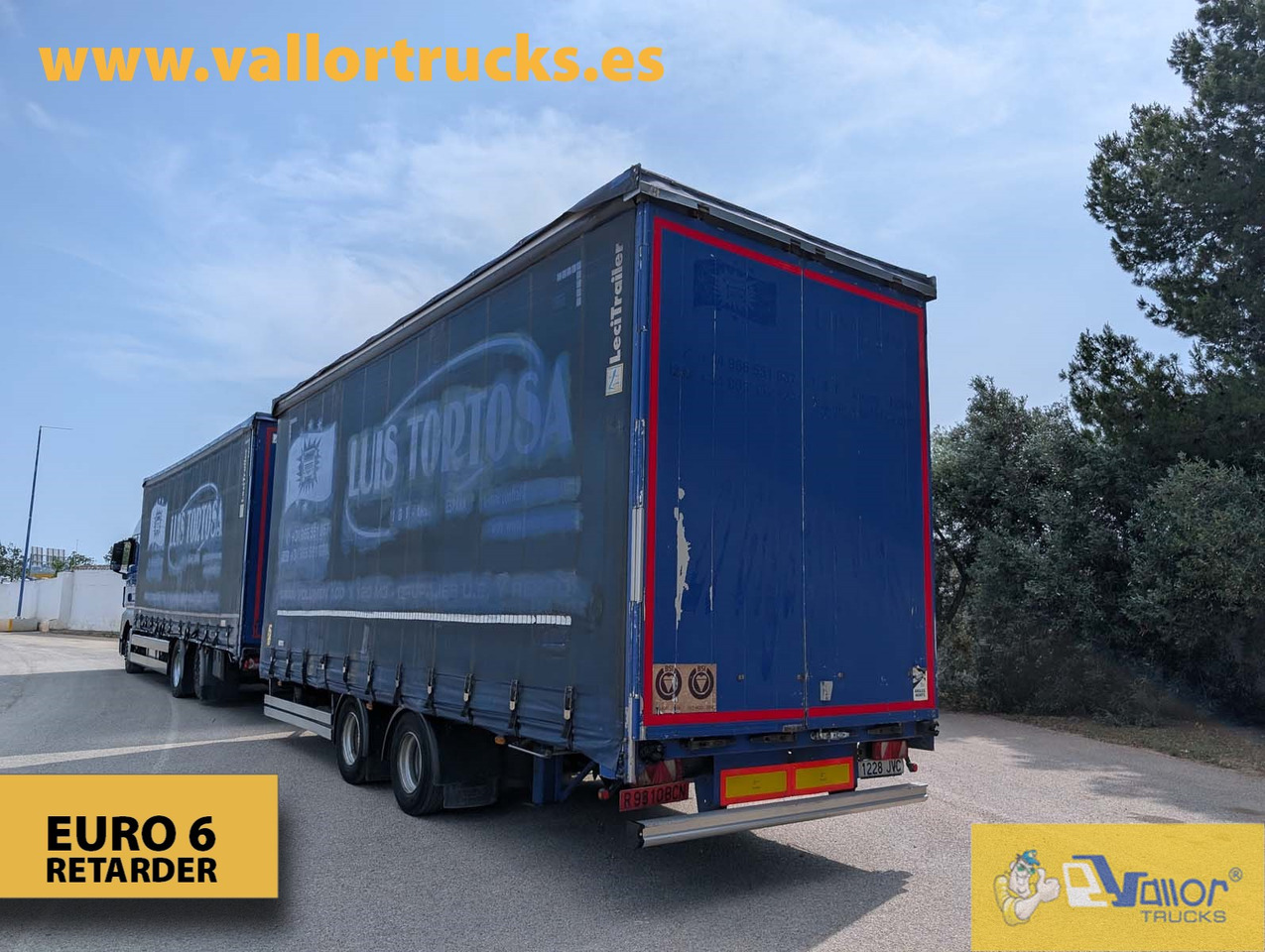 MAN TGX 26.440 - ROAD TRAIN - Plane LKW: das Bild 4 MAN TGX 26.440 - ROAD TRAIN - Plane LKW: das Bild 4