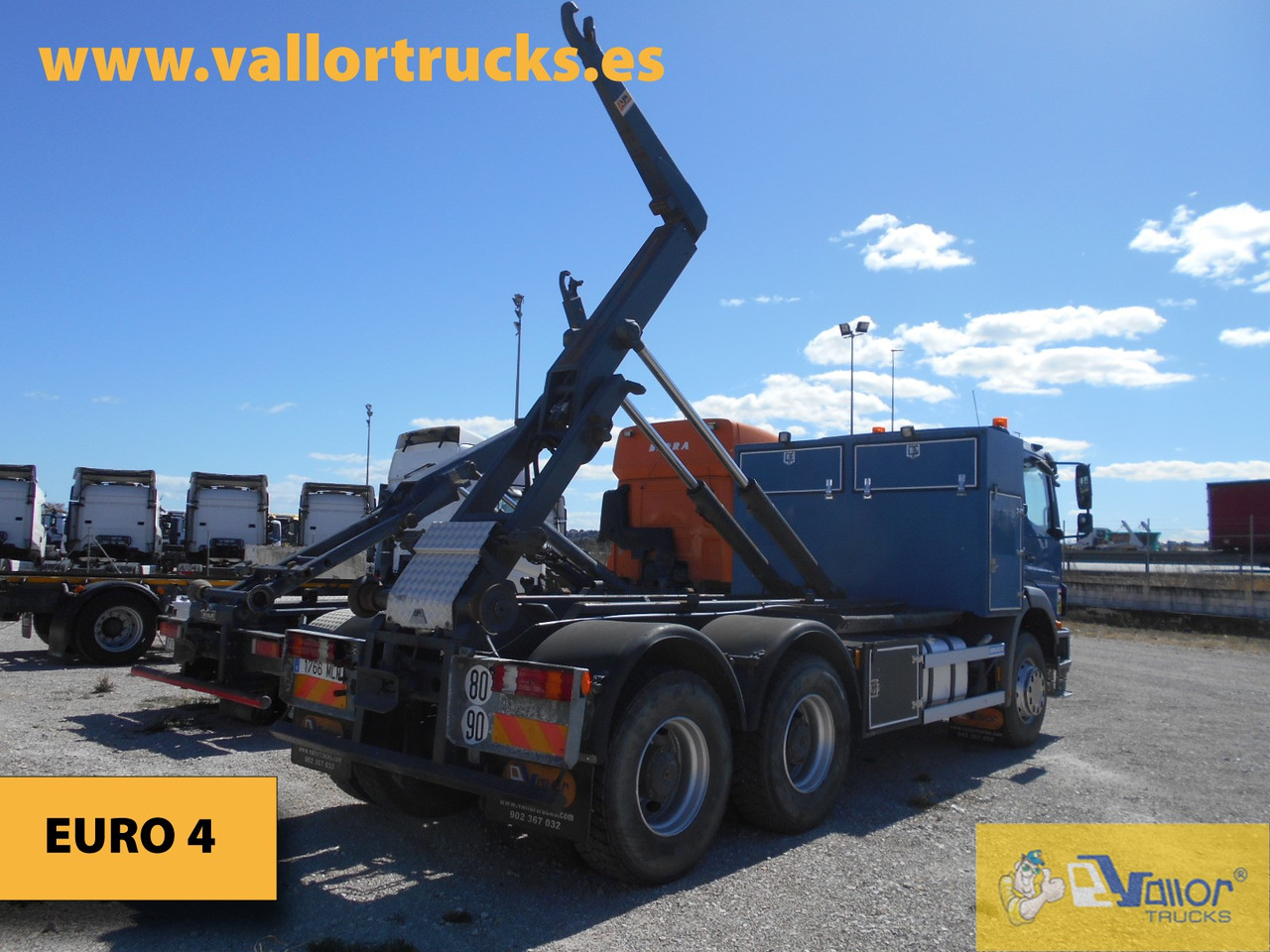 MERCEDES-BENZ AXOR 2629 - Abrollkipper: das Bild 3 MERCEDES-BENZ AXOR 2629 - Abrollkipper: das Bild 3
