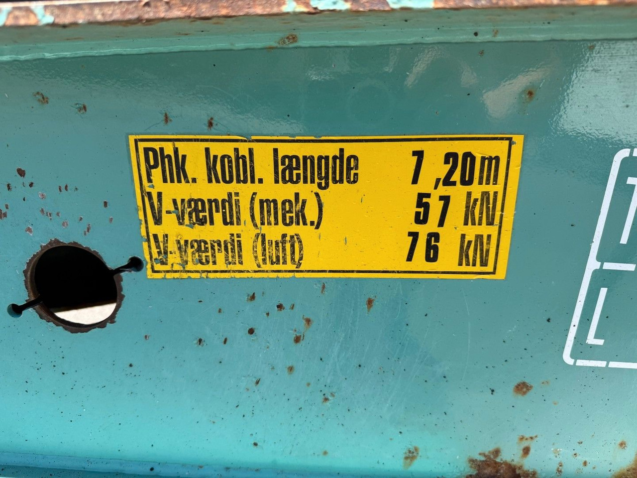 Kipper Anhänger Kel-Berg 24 t. 3 axle T490K Tipper / Kipper: das Bild 9