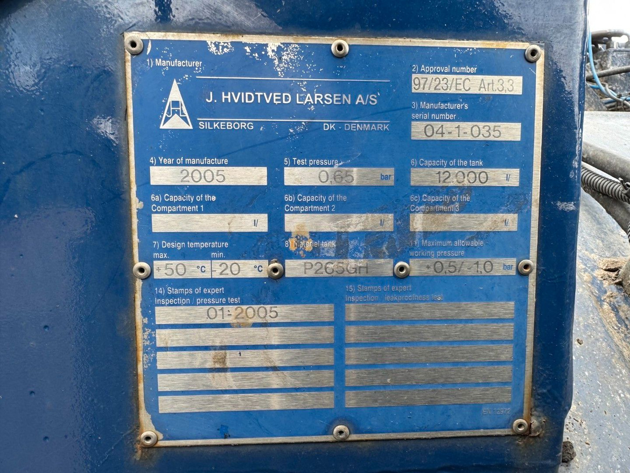 Saug-/ Spülfahrzeug Mercedes-Benz Actros 2636 6x4 RHD Hvidtved Larsen Flexline 312: das Bild 12 Saug-/ Spülfahrzeug Mercedes-Benz Actros 2636 6x4 RHD Hvidtved Larsen Flexline 312: das Bild 12