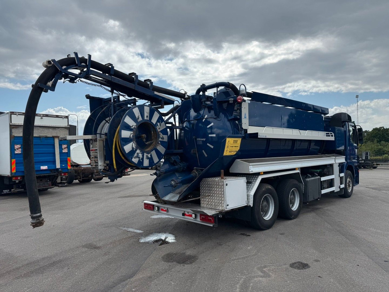 Saug-/ Spülfahrzeug Mercedes-Benz Actros 2636 6x4 RHD Hvidtved Larsen Flexline 312: das Bild 20 Saug-/ Spülfahrzeug Mercedes-Benz Actros 2636 6x4 RHD Hvidtved Larsen Flexline 312: das Bild 20