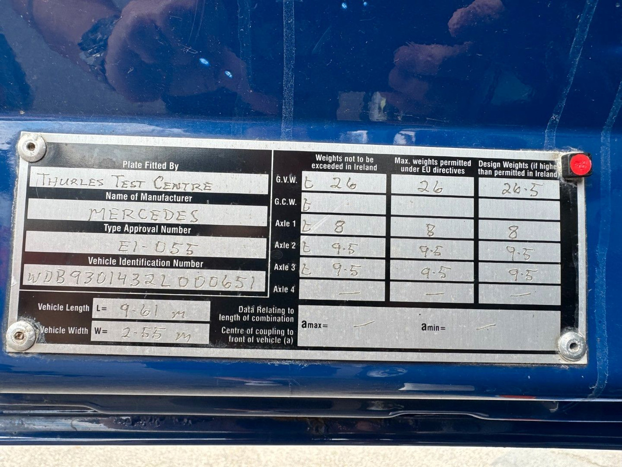 Saug-/ Spülfahrzeug Mercedes-Benz Actros 2636 6x4 RHD Hvidtved Larsen Flexline 312: das Bild 7 Saug-/ Spülfahrzeug Mercedes-Benz Actros 2636 6x4 RHD Hvidtved Larsen Flexline 312: das Bild 7