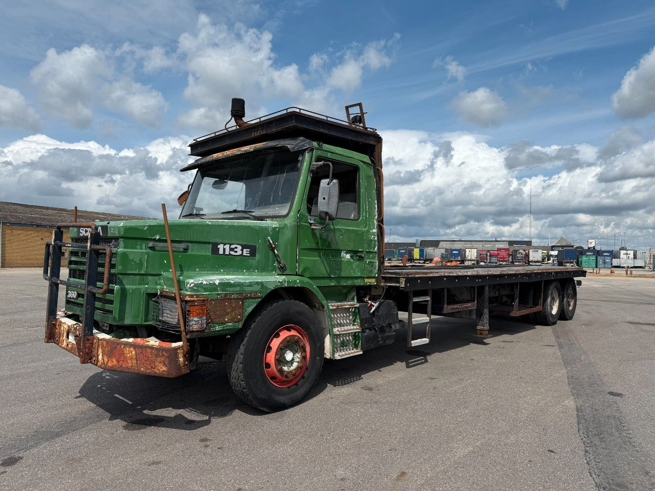 Scania T113-360 EL 6x4 Torpedo / Full steel / Manual Scania T113-360 EL 6x4 Torpedo / Full steel / Manuel - Pritsche LKW: das Bild 1 Scania T113-360 EL 6x4 Torpedo / Full steel / Manual Scania T113-360 EL 6x4 Torpedo / Full steel / Manuel - Pritsche LKW: das Bild 1