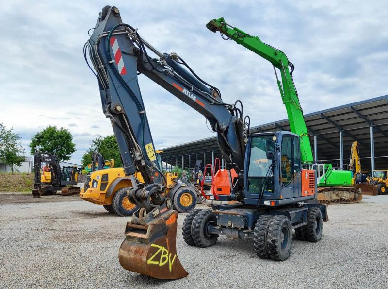 Atlas 180W SR - Mobilbagger: das Bild 2 Atlas 180W SR - Mobilbagger: das Bild 2