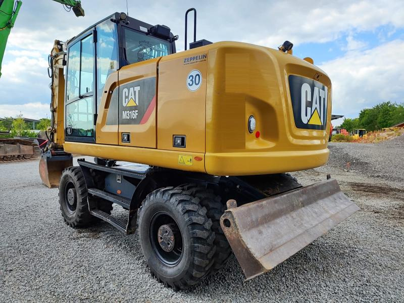 Caterpillar M316F - Mobilbagger: das Bild 1 Caterpillar M316F - Mobilbagger: das Bild 1