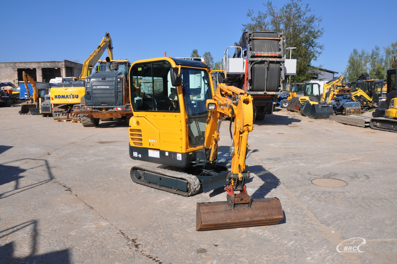 Hyundai R18-9 - Minibagger: das Bild 2 Hyundai R18-9 - Minibagger: das Bild 2